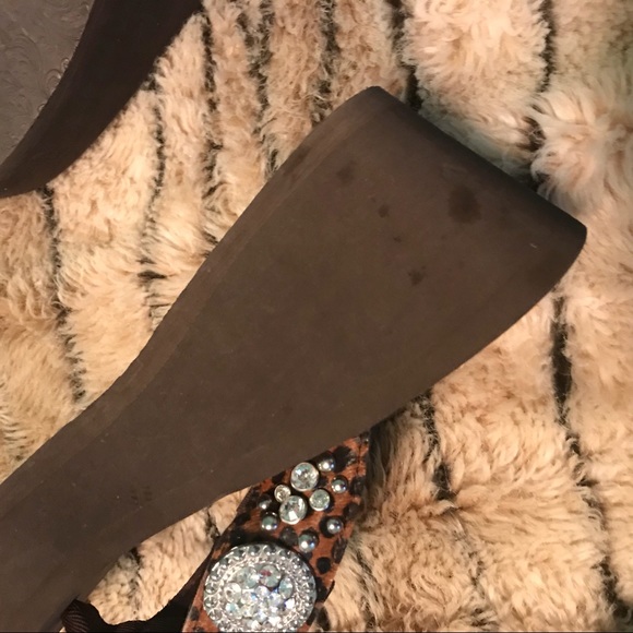 Justin bling flip flop size 7/8. - Picture 4 of 5